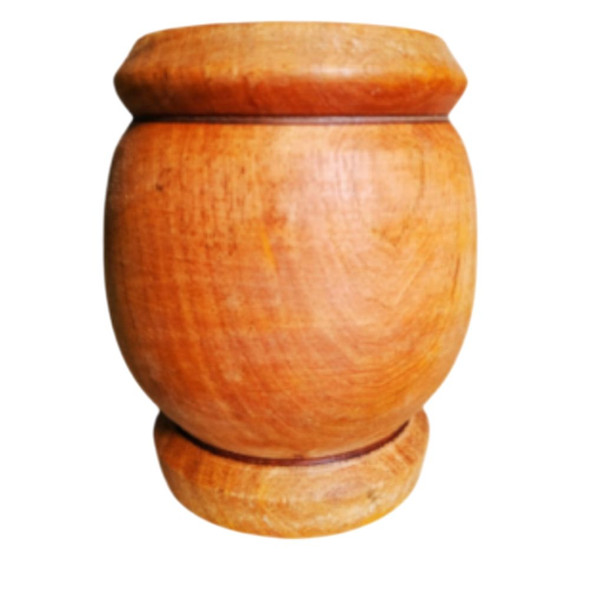 Mate de Madera Bolita Wooden Mate Carob Wood – Handcrafted Traditional Mate Cup Mate de Madera Bolita Wooden Mate Carob Wood – Handcrafted Traditional Mate Cup