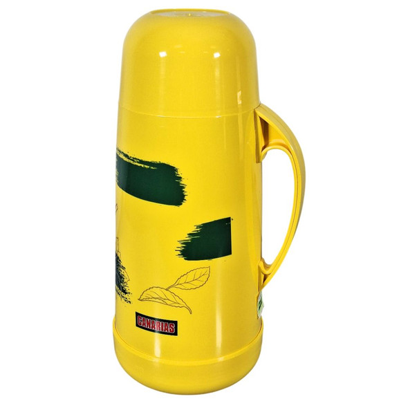 Termolar Canarias Yellow Thermos with Spout, Capacity 1 L / 33.8 oz