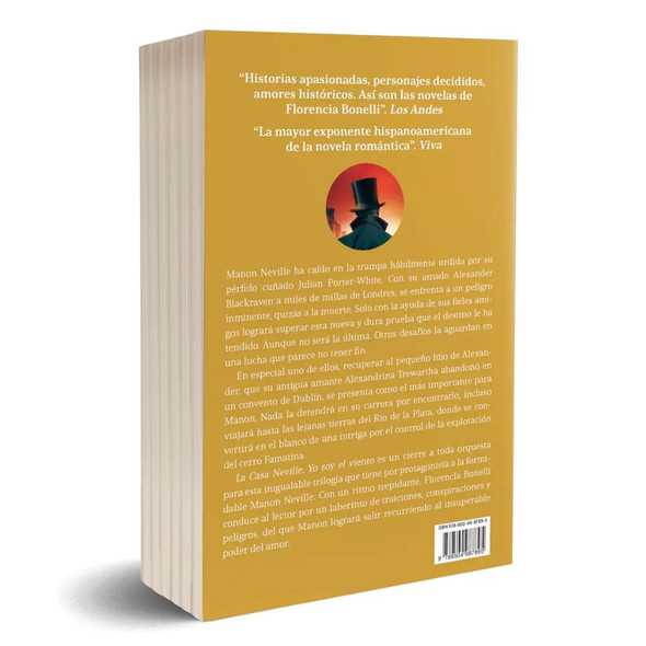 La Casa Neville 3: Yo Soy el Viento Book by Florencia Bonelli - Editorial Planeta (Spanish Edition)