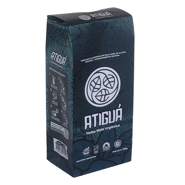 Atiguá Organic Yerba Mate – Certified Organic & Gluten-Free, 500 g / 1.1 lb