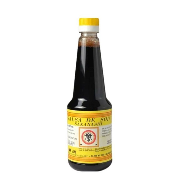 Sakanashi Soy Sauce Vegan & Smooth Flavor - Salsa de Soja Japonesa, 450 g / 15.9 oz