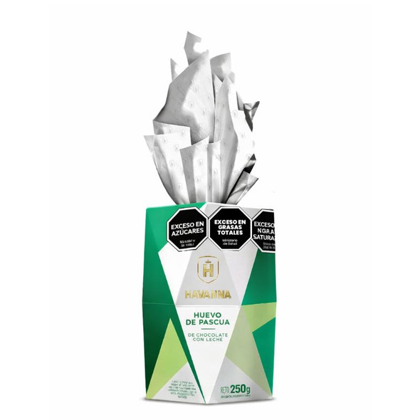 Havanna Easter Egg Milk Chocolate with Almonds & Hazelnuts- Huevo de Pascua, 250 g / 8.8 oz