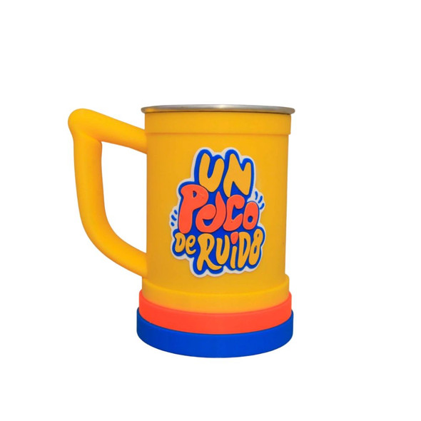 Un Poco de Ruido Fernetero Chop Mug Plastic with Aluminum Interior – Jarra Oa, 500 ml / 16.9 oz Capacity