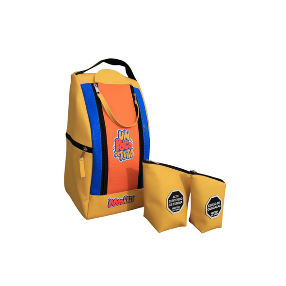 Un Poco de Ruido Eco-Leather Mate Bag Set with Yerbera and Sugar Bowl Bolso Matero