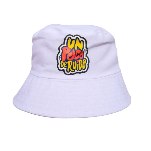 Un Poco de Ruido Gabardine Bucket Bob Hat Piluso Liso de Gabardina Estampada (Various Colors Available)