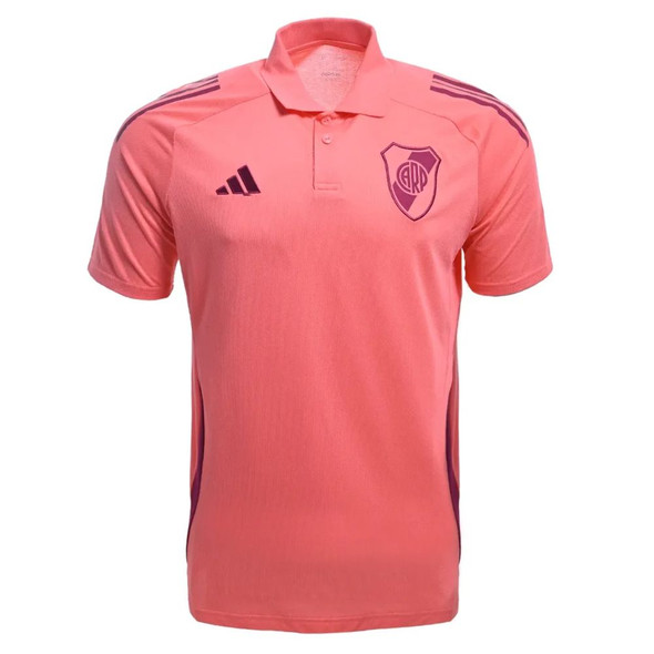 Adidas River Plate Salmon Polo Shirt for Men Chomba Polo Hombre 24/25