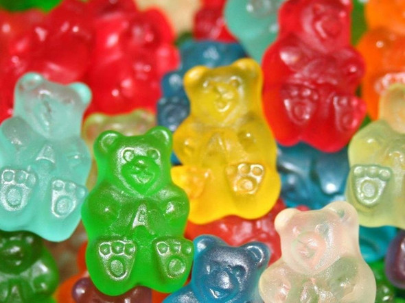 Yummy Ositos  Bear Candies Gummies Assorted Fruit Flavors, 500 g / 17.6 oz bag