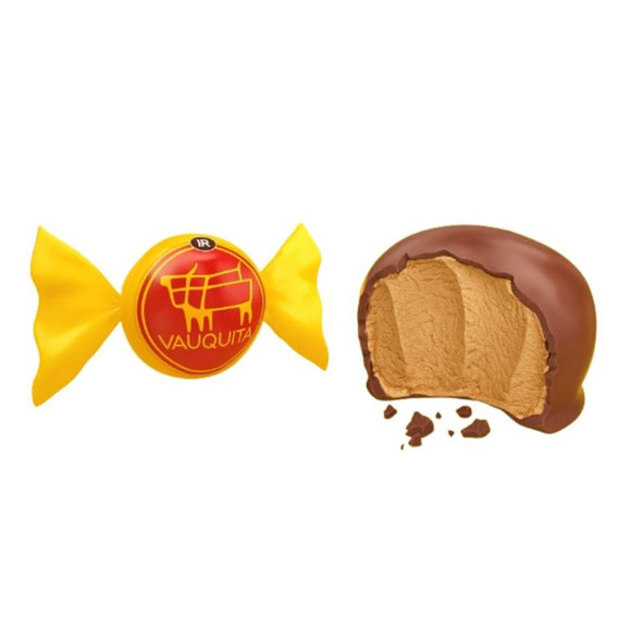 Vauquita Chocolate Bonbon Filled Wafer with Peanut & Chocolate Coating, 450 g / 15.9 oz