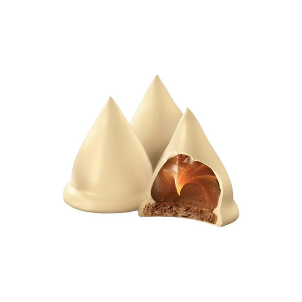 Cachafaz Dulce de Leche & White Chocolate Chocolate Conitos Cone Cookies Filled with Creamy Dulce de Leche and White Chocolate Covered, 228 g / 8 oz (box of 6)