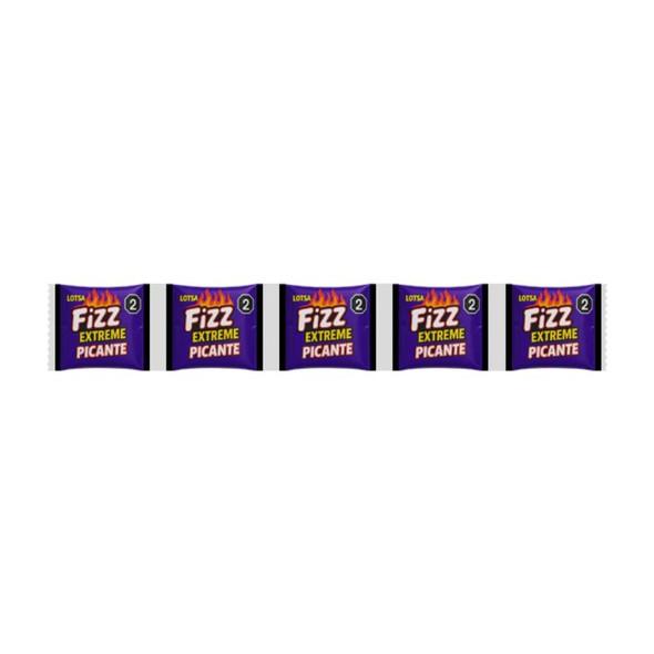 Arcor Fizz Extreme Picante Chewing Gum Display, 883.2 g / 31.15 oz (box of 48)