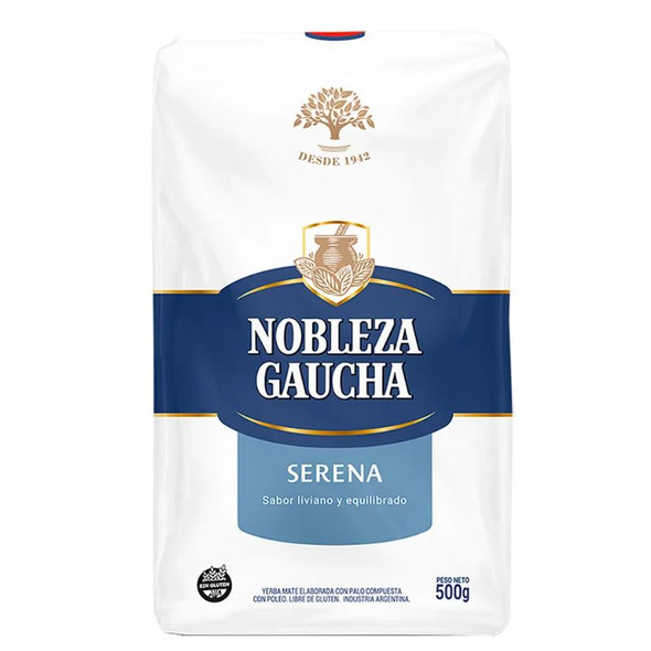 Nobleza Gaucha Yerba Mate Serena Gluten-Free, 500 g / 17.64 oz