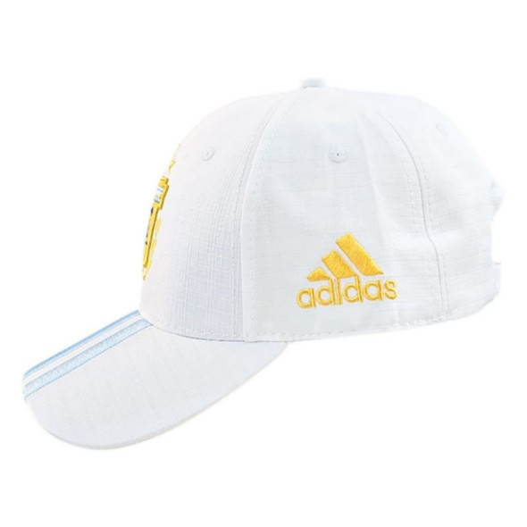 The Hincha House AFA Argentina White Soccer Cap 3 Stars Official Fan Hat