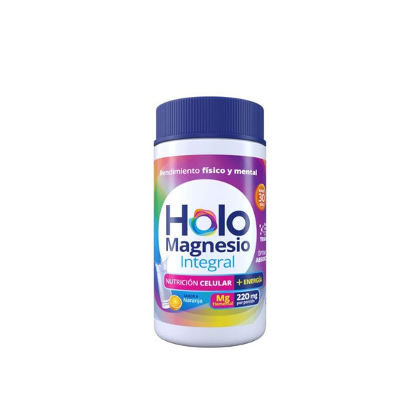 Holo Magnesio Integral Dietary Supplement Orange Flavor, 150 g / 5.29 oz