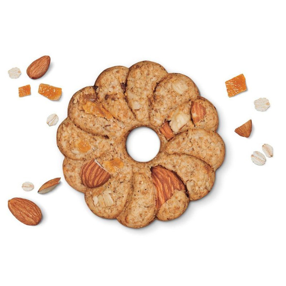 Emilio Oat Cookies with Orange and Almonds, 185 g / 6.52 oz (pack of 3)