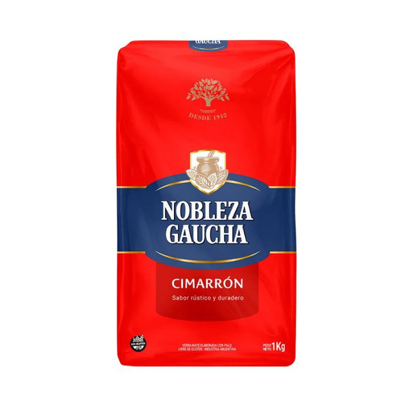 Nobleza Gaucha Yerba Mate Cimarrón, 1 kg / 2.2 lb