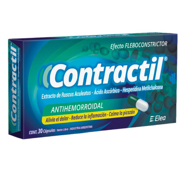 Contractil Comprimidos x30 Antispasmodic Tablets