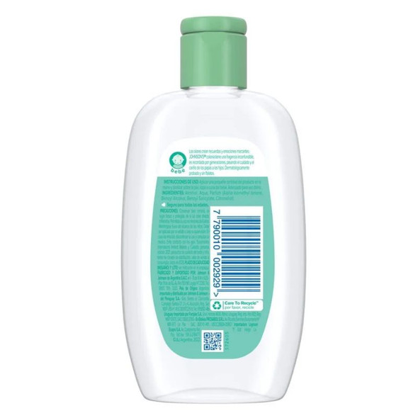 Johnson's Baby Cologne Fresca Caricia, 100 ml / 3.38 fl oz