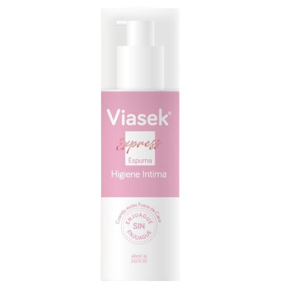 Viasek Express Intimate Hygiene Foam, 60 ml / 2.03 fl oz