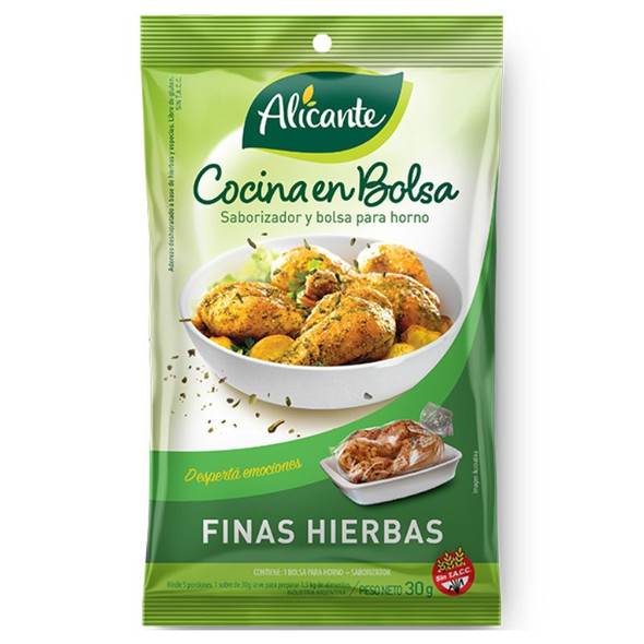 Alicante Cooking Bag Seasoning with Fine Herbs, 30 g / 1.06 oz