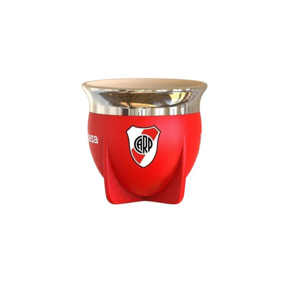 Mate Pampa Thermal River Plate with Air Chamber, BPA-Free PVC & Polypropylene with Bombilla