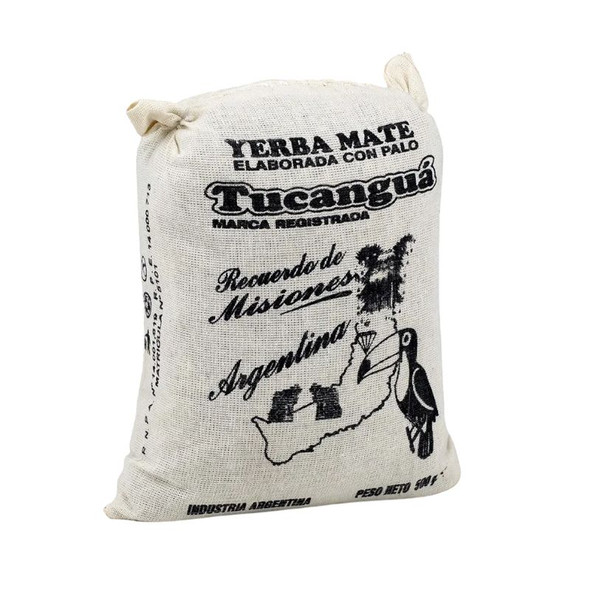 Tucanguá Yerba Mate in Canvas Bag Souvenir from Misiones, 500 g / 17.64 oz