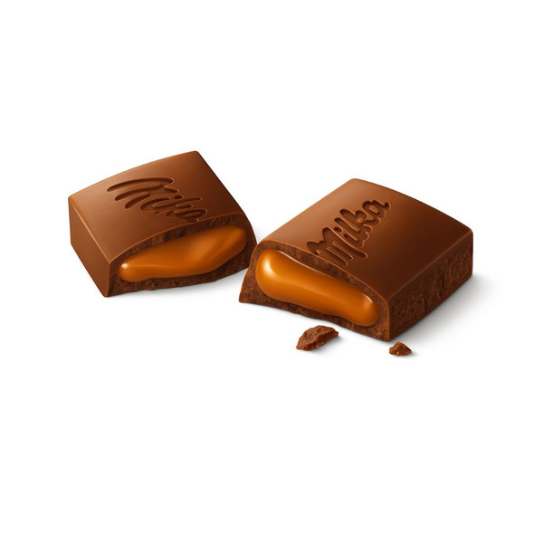 Milka Milk Chocolate Bar Filled with Dulce de Leche, 29 g / 1 oz ea (pack of 6 bars)