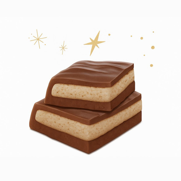 Georgalos Delicias Milk Chocolate Bar Filled with Peanut Cream, 100 g / 3.53 oz