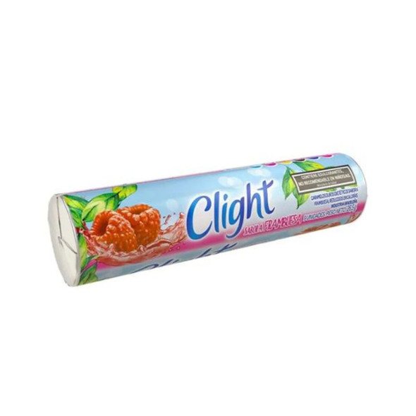 Clight Sugar-Free Raspberry Candies, 26.5 g / 0.9 oz (box of 12)
