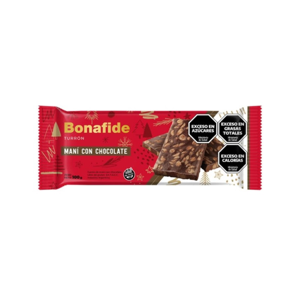 Bonafide Peanut Nougat with Chocolate, 100 g / 3.5 oz