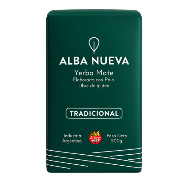 Alba Nueva Yerba Mate Tradicional, 500 g / 17.64 oz (10 count)