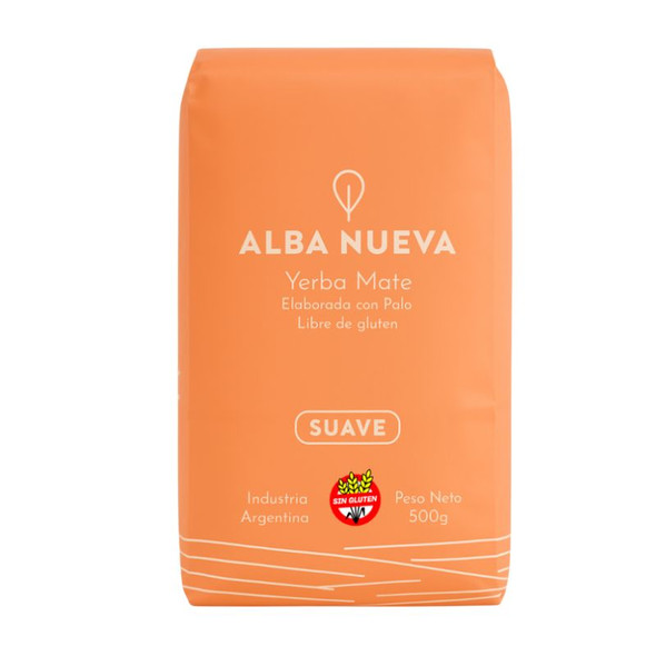 Alba Nueva Yerba Mate Suave, 500 g / 17.64 oz (10 count)