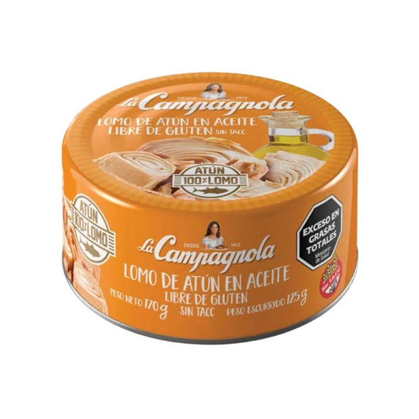 La Campagnola Tuna Loin in Oil, 170 g / 6.0 oz