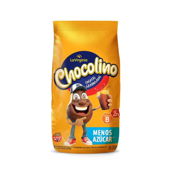 Chocolino Reduced Sugar Chocolate Powder for Milk, 300 g / 10.58 oz
