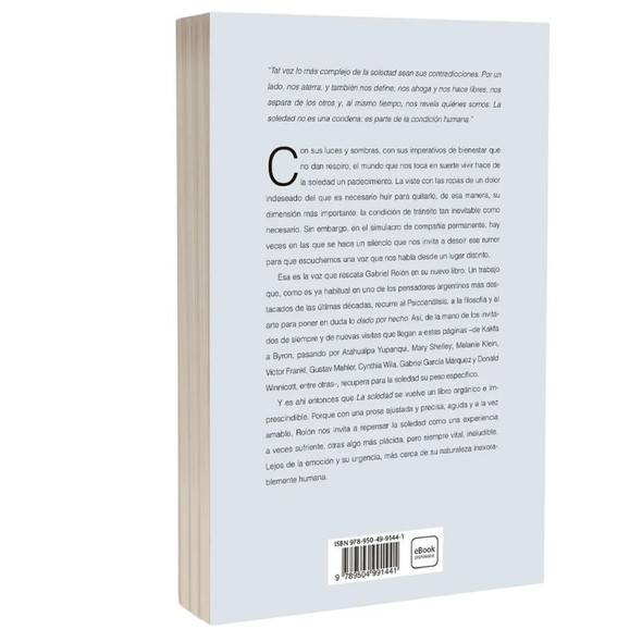 Gabriel Rolón La Soledad Una Visita Inevitable by Gabriel Rolón – Editorial Planeta (Spanish Edition)