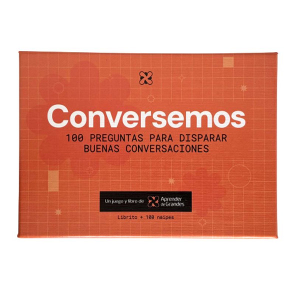 Aprender de Grandes Conversemos Conversation Card Game – Spanish Edition