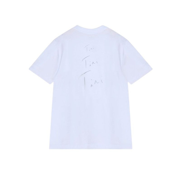 Under Armour Tini Futtura Oversized Unisex White Cotton-Polyester T-Shirt with Logo