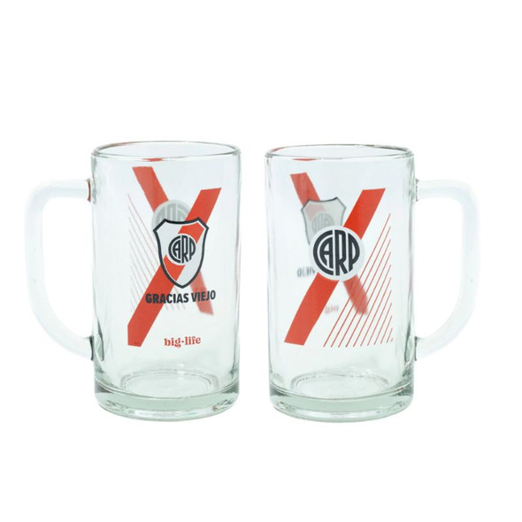 Big Life Chop River Plate Father’s Day Edition Beer Mug, 500 ml / 16.9 fl oz