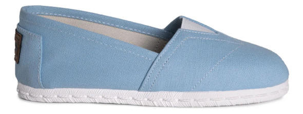 Toro y Pampa Reinforced Premium Espadrilles with Simulated Jute Base – Unisex Pastel Blue Casual Footwear