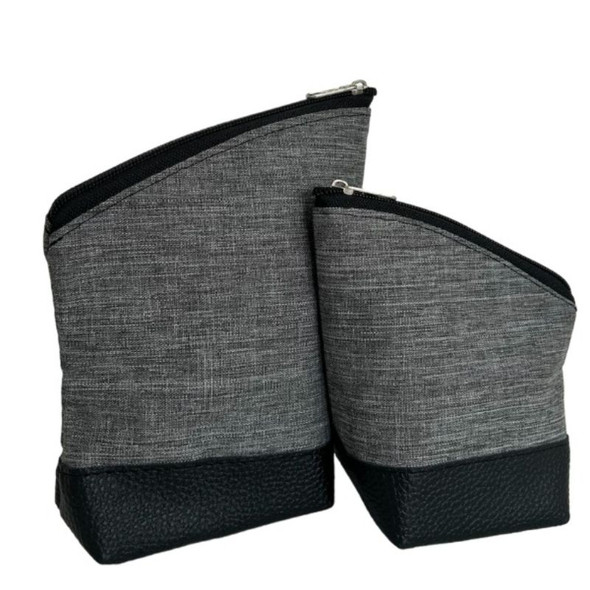 Yerbera & Sugar Container Set in Cordura with Eco-Leather Details (Various Colors)