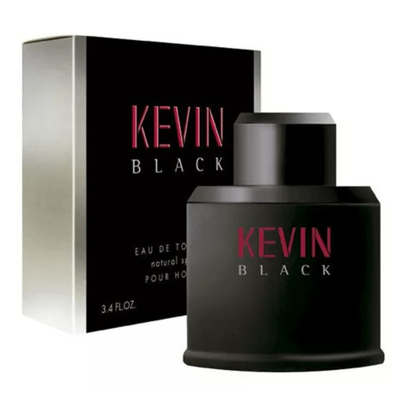 Kevin Black Eau de Toilette for Men, 100 ml / 3.38 fl oz