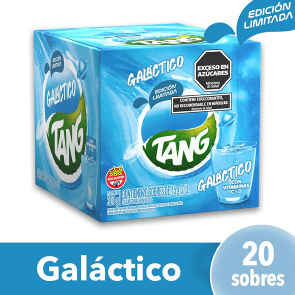 Tang Galáctico Limited Edition Powdered Drink Mix, 15 g / 0.53 oz (box of 20)