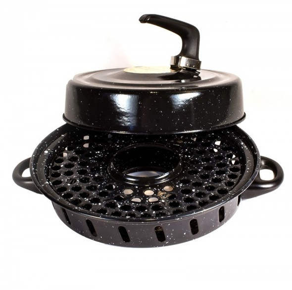 Parrigas Parrilla Enlozada Para La Hornalla Sin Humo Ni Olor Classic Argentinian Tiled Kitchen Grill No Smoke & No Odor Big Indoor Gas Grill, 35 cm / 13.77" 