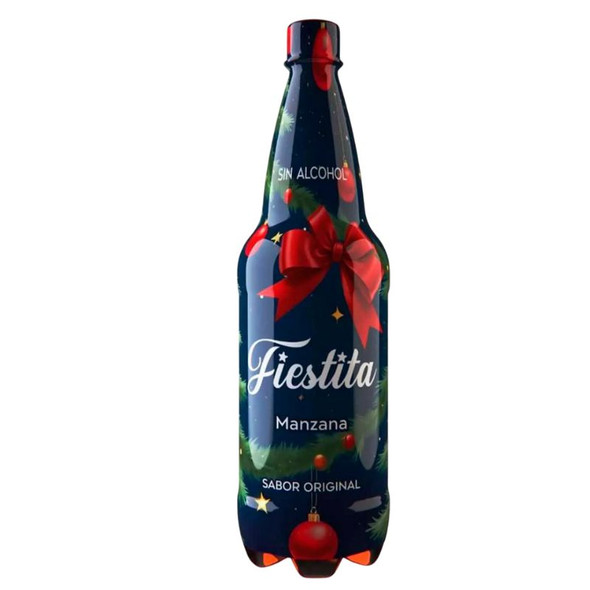 Fiestita Apple-Flavored Non-Alcoholic Drink, 1 l / 33.8 fl oz