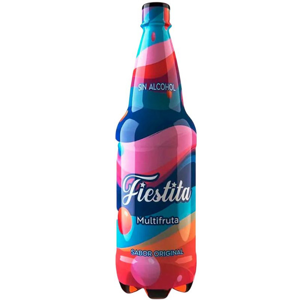 Fiestita Multifruta-Flavored Non-Alcoholic Drink, 1 l / 33.8 fl oz