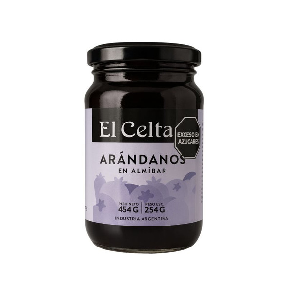 El Celta Blueberries in Syrup, 454 g / 16 oz