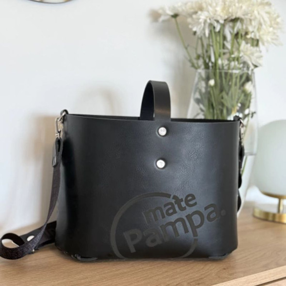 Mate Pampa Set with Matera Bag, Phone Pouch, Long Strap & Short Handle – PU EVA Microfiber (various colors)