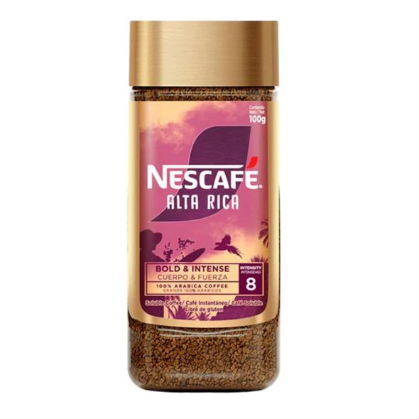 Nescafé Alta Rica 100% Arabica Instant Coffee in Glass Jar, 100 g / 3.53 oz