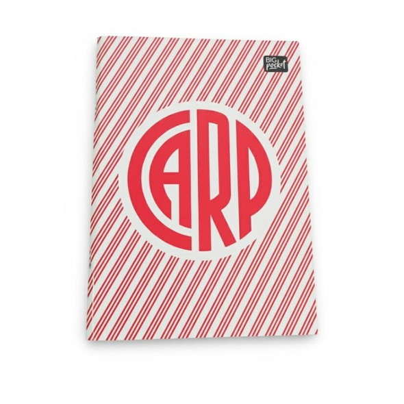Big Life Official Hardcover Ruled Notebook River Plate Infinity 2018 Edition, 16 cm x 21 cm / 6.3 in x 8.3 in