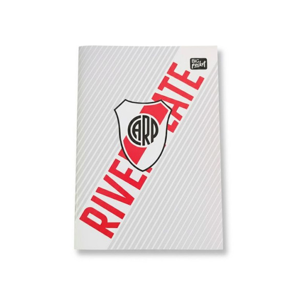 Big Life Official Hardcover Ruled Notebook River Plate “El Más Grande” 2018 Edition, 16 cm x 21 cm / 6.3 in x 8.3 in