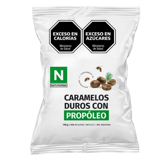 Natufarma Hard Candies with Propolis, 140 g / 4.94 oz (20 count)
